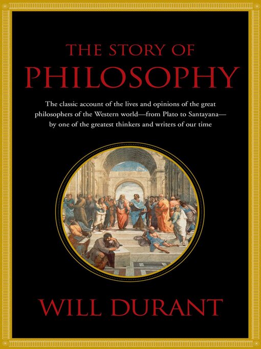 Title details for The Story of Philosophy by Will Durant - Available